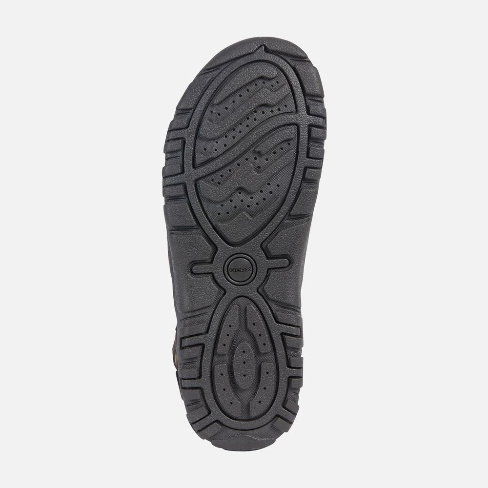 Geox Erkek Sandalet Siyah - Strada - YSW-175386